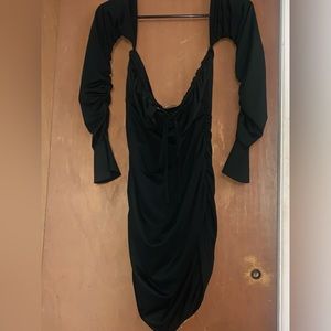 Off the shoulder mini dress